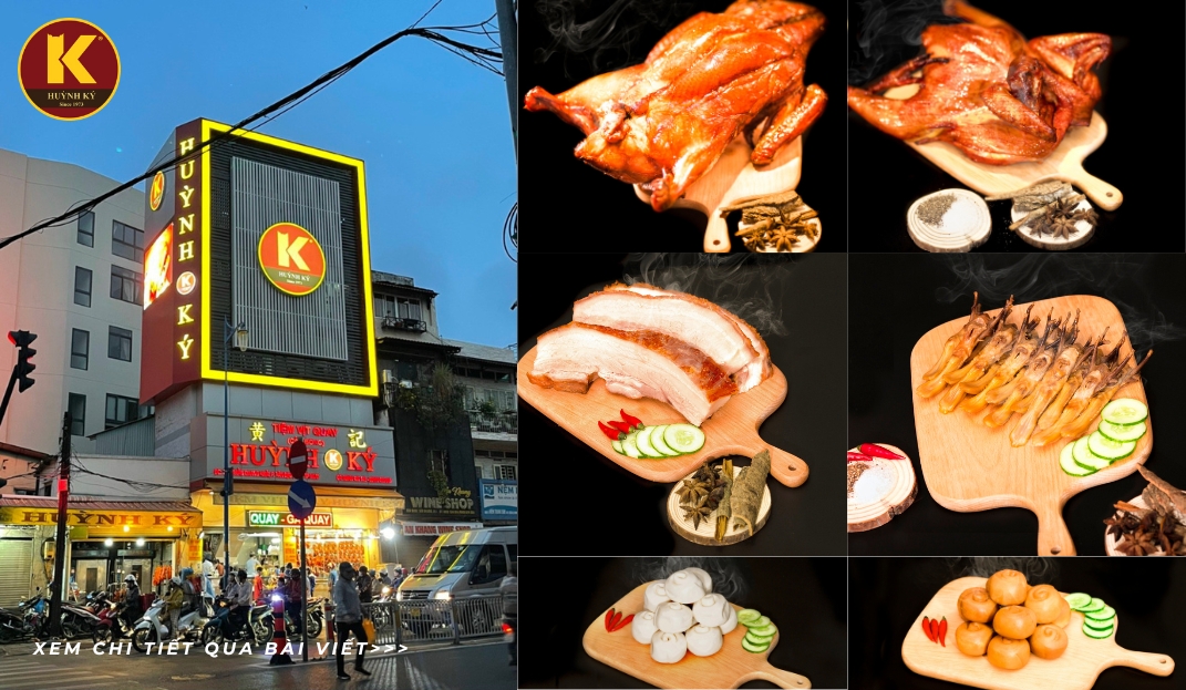 Các món quay đặc trưng tại Huỳnh Ký