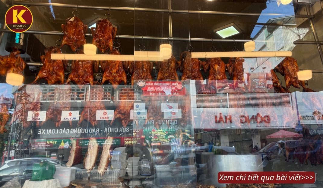 Huỳnh Ký – Địa chỉ mua món quay truyền thống từ năm 1973