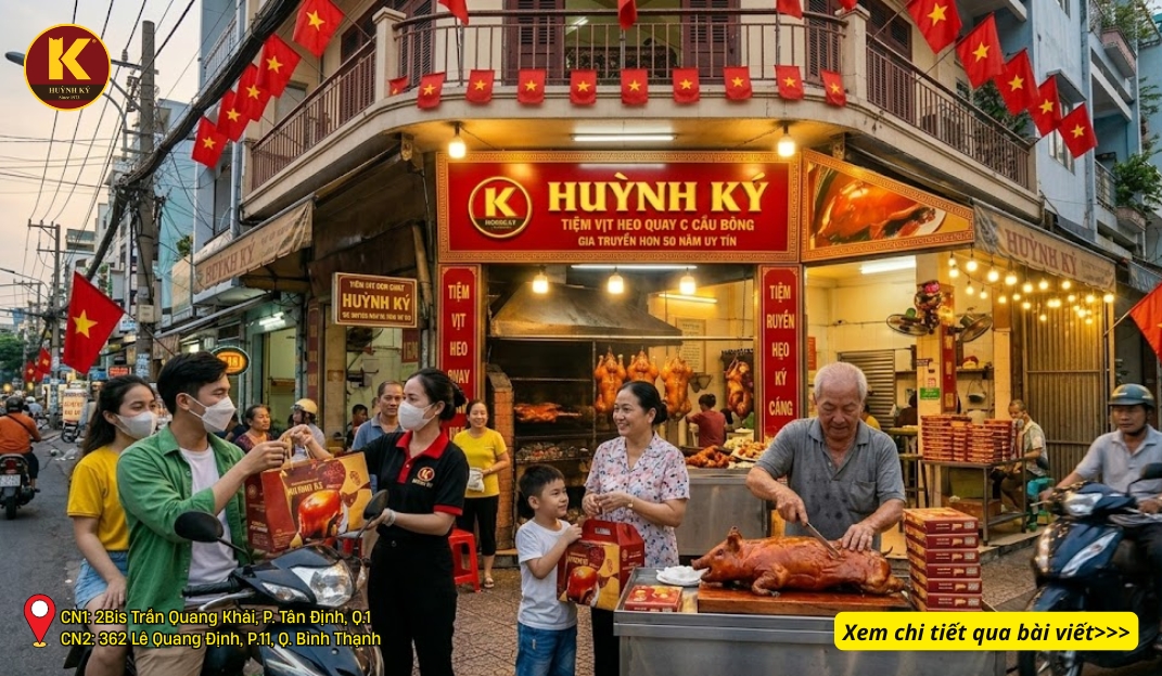Mua món quay truyền thống mang về