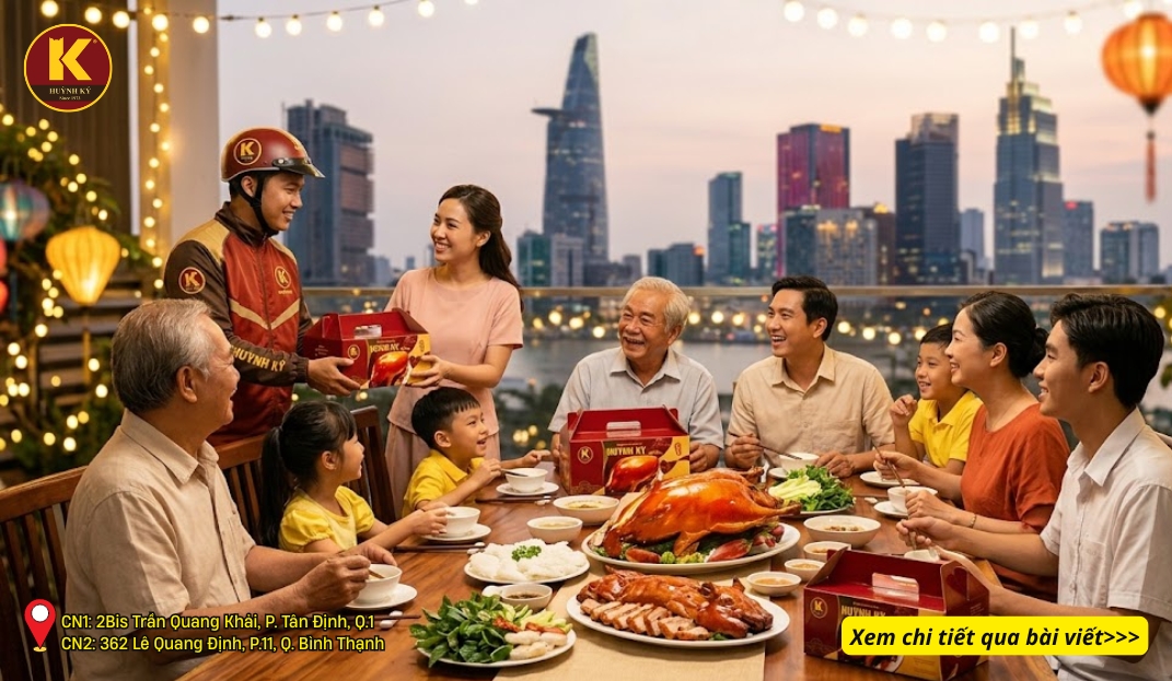 Đặt vịt quay cho ngày lễ tại TPHCM