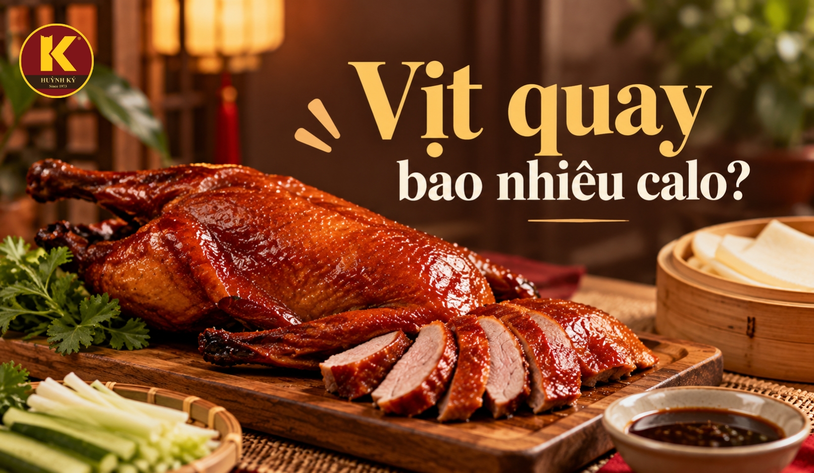 Vịt quay bao nhiêu calo?
