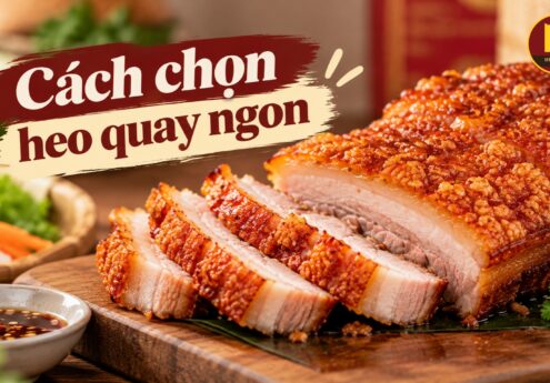 Cách chọn heo quay ngon
