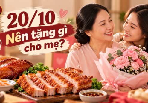 20 tháng 10 nên tặng gì cho mẹ?